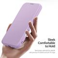 iPhone 17 Dux Ducis Skin X Pro magnetisk flip-deksel - Lilla