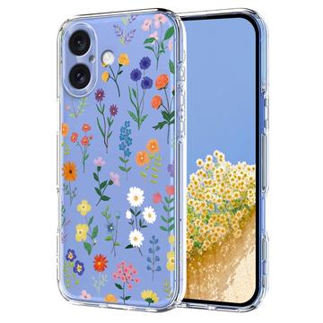 iPhone 17 TPU-deksel med blomstermønster - tusenfryd