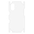 iPhone 17 Full Cover TPU Back Protector - Transparent