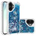 iPhone 17 Glitter Quicksand TPU-deksel