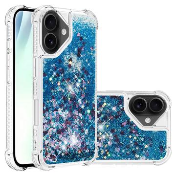 iPhone 17 Glitter Quicksand TPU-deksel