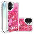 iPhone 17 Glitter Quicksand TPU-deksel