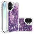iPhone 17 Glitter Quicksand TPU-deksel