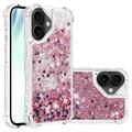 iPhone 17 Glitter Quicksand TPU-deksel