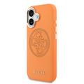iPhone 17 Guess Perforated 4G Logo-deksel - MagSafe-kompatibelt - Oransje