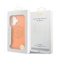 iPhone 17 Guess Perforated 4G Logo-deksel - MagSafe-kompatibelt - Oransje