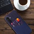 iPhone 17 KSQ Deksel med Kort Lomme - Blå