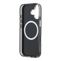 iPhone 17 Karl Lagerfeld IML Choupette Trio Watercolor-deksel - MagSafe-kompatibelt - svart