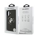 iPhone 17 Karl Lagerfeld Karl and Choupette MagSafe-deksel i flytende silikon