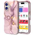 iPhone 17 Luxury Marble Hybrid deksel