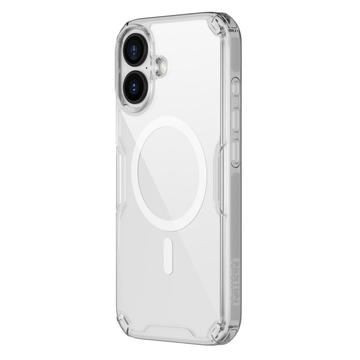 iPhone 17 Nillkin Nature Pro Hybrid-deksel - MagSafe-kompatibel - gjennomsiktig