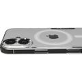 iPhone 17 Nudient Thin Deksel - kompatibel med MagSafe - Gjennomsiktig