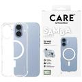 iPhone 17 PanzerGlass Care Fashionable Samba-deksel - MagSafe-kompatibel - gjennomsiktig