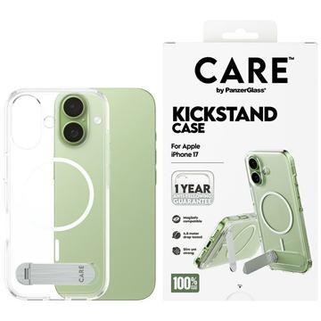 iPhone 17 PanzerGlass Care Kickstand-deksel - MagSafe-kompatibel - Gjennomsiktig