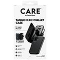 iPhone 17 PanzerGlass Care Tango 2-i-1 lommebokveske - MagSafe-kompatibel - Svart