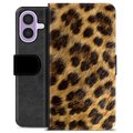 iPhone 17 Premium Lommebok-deksel - Leopard