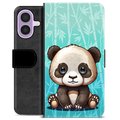 iPhone 17 Premium Lommebok-deksel - Panda