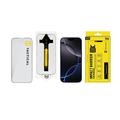 iPhone 17 Pro/18 Pro Tactical Impact Barrier for Rookies Beskyttelsesglass - Svart kant