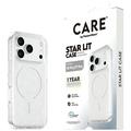 iPhone 17 Pro/18 Pro PanzerGlass Care Star Lit Deksel - MagSafe-kompatibel - Hvit