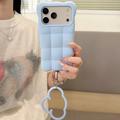 iPhone 17 Pro/18 Pro Cloud Puffer silikon-deksel - babyblå