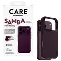 iPhone 17 Pro/18 Pro PanzerGlass Care Fashionable Samba-deksel - MagSafe-kompatibel - Mørk kirsebær