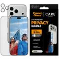 iPhone 17 Pro/18 Pro PanzerGlass Care Flagship 3-i-1 personvernpakke - Klar