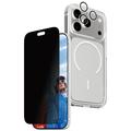 iPhone 17 Pro/18 Pro PanzerGlass Care Flagship 3-i-1 personvernpakke - Klar