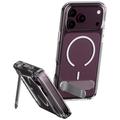 iPhone 17 Pro/18 Pro PanzerGlass Care Kickstand-deksel - MagSafe-kompatibel - Gjennomsiktig