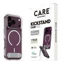iPhone 17 Pro/18 Pro PanzerGlass Care Kickstand-deksel - MagSafe-kompatibel - Gjennomsiktig