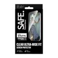 iPhone 17 Pro/18 Pro PanzerGlass Safe Ultra-Wide Fit Beskyttelsesglass - 9H - Svart kant