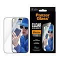 iPhone 17 Pro/18 Pro PanzerGlass Ultra-Wide Fit EasyAligner Beskyttelsesglass - svart kant