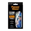 iPhone 17 Pro/18 Pro PanzerGlass Ultra-Wide Fit EasyAligner Beskyttelsesglass - svart kant