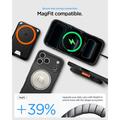 iPhone 17 Pro/18 Pro Spigen Rugged Armor Mag TPU-deksel - Svart