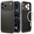 iPhone 17 Pro/18 Pro Spigen Thin Fit Mag MagSafe Deksel - Våpenmetall