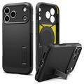 iPhone 17 Pro/18 Pro Spigen Tough Armor T Mag Deksel - Svart