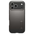 iPhone 17 Pro/18 Pro Spigen Tough Armor T Mag Deksel - Pistolmetall