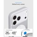 iPhone 17 Pro/18 Pro Spigen Ultra Hybrid MagSafe-deksel - Klassisk sølv