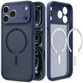 iPhone 17 Pro/18 Pro Spigen Ultra Hybrid MagSafe-deksel - Frost dypblå