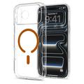 iPhone 17 Pro/18 Pro Spigen Ultra Hybrid MagSafe-deksel - oransje / gjennomsiktig