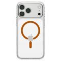 iPhone 17 Pro/18 Pro Spigen Ultra Hybrid MagSafe-deksel - oransje / gjennomsiktig