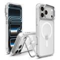 iPhone 17 Pro/18 Pro Spigen Ultra Hybrid Optik S MagSafe-deksel - sølv / gjennomsiktig