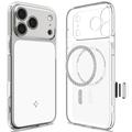 iPhone 17 Pro/18 Pro Spigen Ultra Hybrid T Mag-deksel - blank Hvit