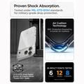 iPhone 17 Pro/18 Pro Spigen Ultra Hybrid T Mag-deksel - blank Hvit