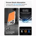 iPhone 17 Pro/18 Pro Spigen Ultra Hybrid T Mag-deksel - blank oransje