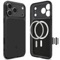 iPhone 17 Pro/18 Pro Spigen Ultra Hybrid T Mag-deksel - Matt svart