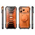 iPhone 17 Pro/18 Pro Supcase Unicorn Beetle Grip Mag MagSafe-deksel - Korallrød