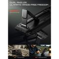 iPhone 17 Pro/18 Pro Supcase Unicorn Beetle Pro Hybrid-deksel - Svart