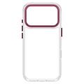 iPhone 17 Pro/18 Pro Tactical MagForce 2.0-deksel - burgunder / gjennomsiktig