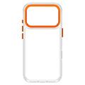 iPhone 17 Pro/18 Pro Tactical MagForce 2.0-deksel - oransje / gjennomsiktig