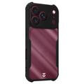 iPhone 17 Pro/18 Pro Tactical Quantum Stealth-deksel med forsterkede hjørner - klar / svart
